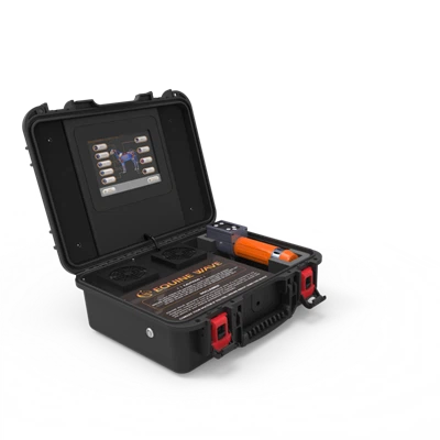 Stoßwellenmaschine für Pferde